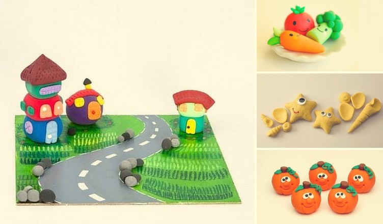 things to make with modeling clay for kids