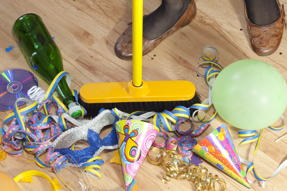 after party cleanup
